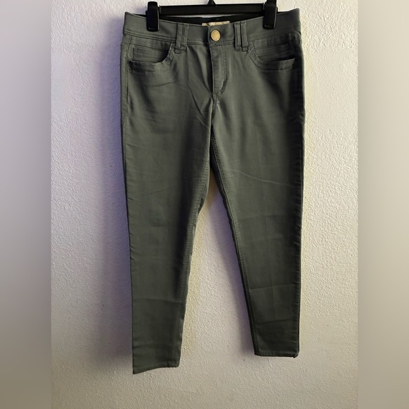 Democracy AB Technology Olive Ankle Skimmer Pants 8 - Picture 5 of 11